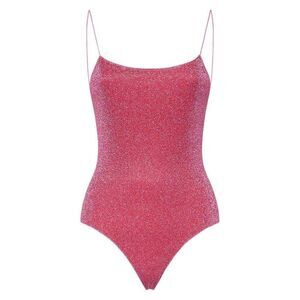 Oséree Swimwear Lumière Lurex One-Piece Swimsuit